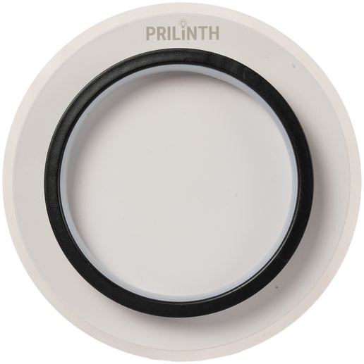 Prilinth Round Black decorative LED ceiling light